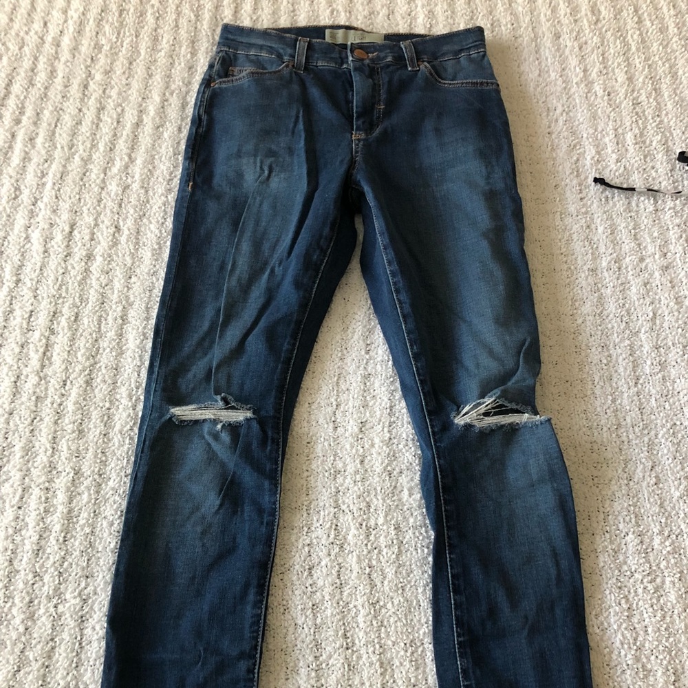 Blue jeans from TopShop